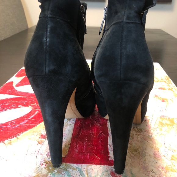 Sam Edelman Suede Booties / Size 10 / 5” platforms - Picture 12 of 13